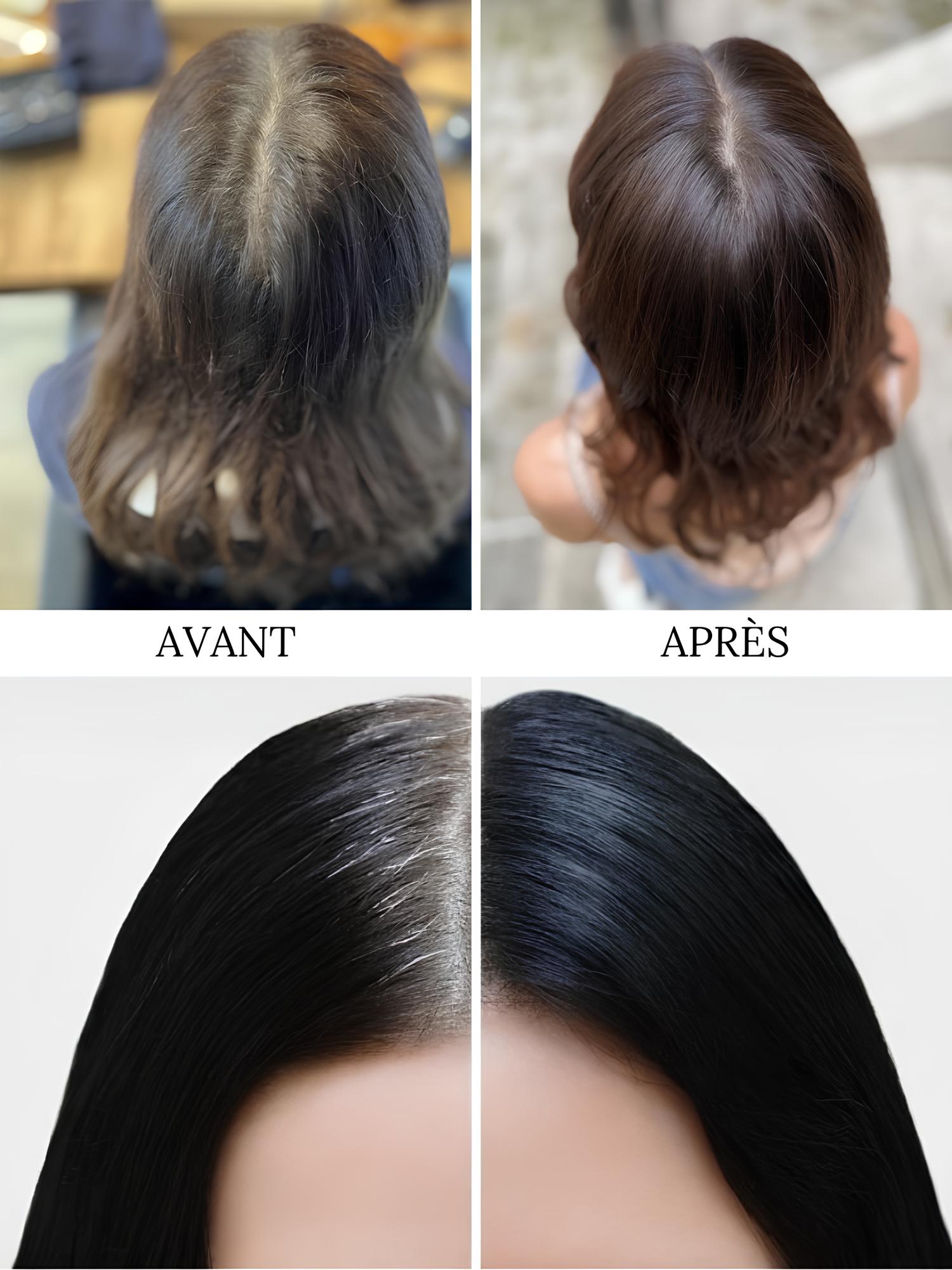 Shampoing colorant instantané